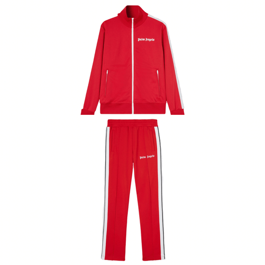 Palm Angels Tracksuit Red